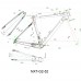 [Gravel] Carbon Gravel Bike Frameset